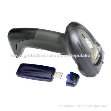 2.4GHz 1D Wireless Laser Barcode Scanner with <20mA Standby Current